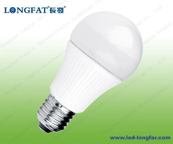 led bulb A60 E27 ivory cover(plastic)