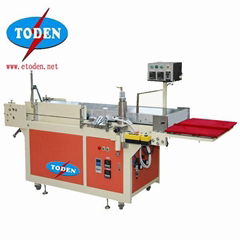 PVC PET clear box gluing machine