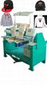 Double heads cap embroidery machine