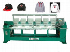 Six Heads Cap Tshirt Embroidery Machine