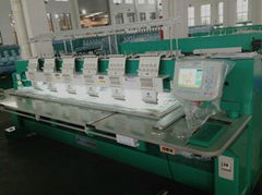 New Six Head Flat Embroidery Machine