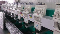 Twelve Head Cap Embroidery Machine