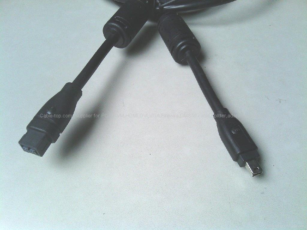 IEEE1394 Firewire cable with 9P/6P/4P plug 2