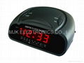 0.6" AM/FM LED Alarm Clock Radio 2