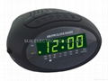 0.6" AM/FM LED Alarm Clock Radio 1