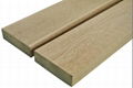 Wood plastic composite floor