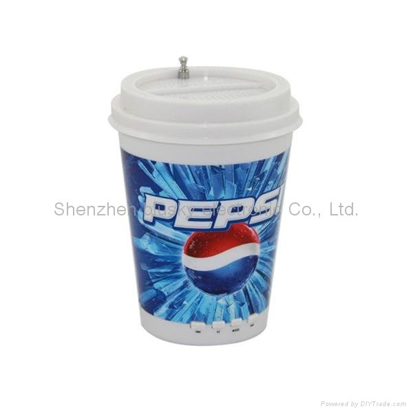 free shipping via DHL 2013 new design High Quality Speaker with Style of Cola   5