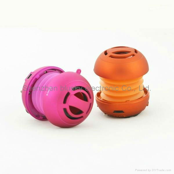 free shipping via DHLhot selling portable mini speaker with seven colours availa 5