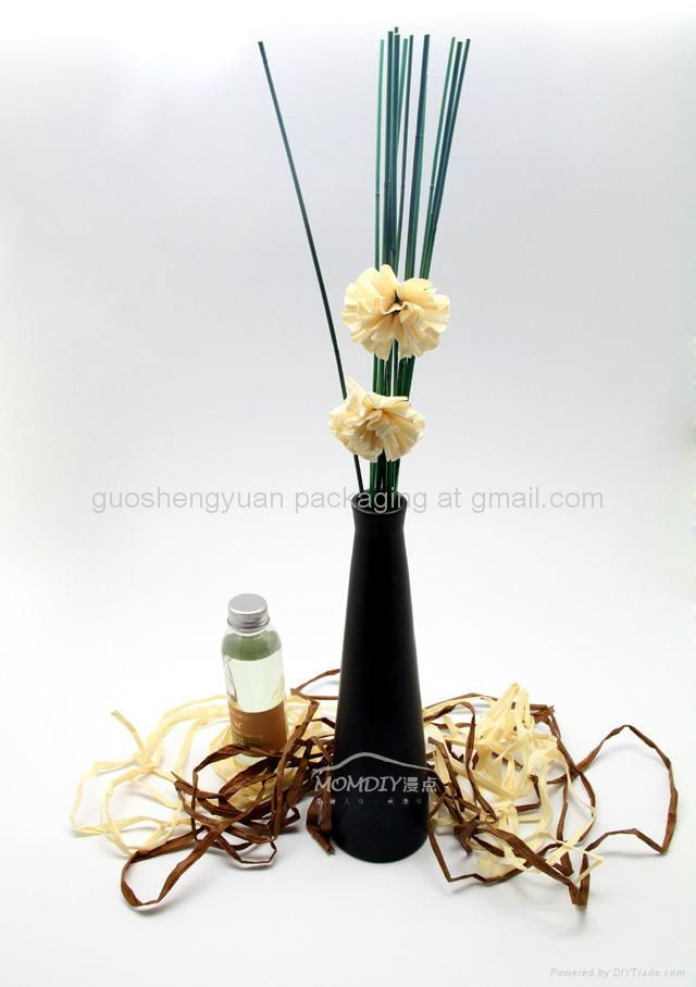 natural reed diffuser set with dried flower 3