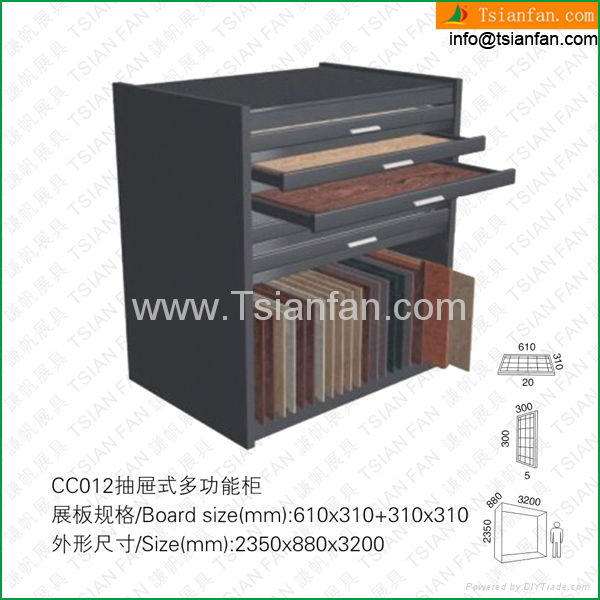CC012 Multipurpose Ceramic Floor Tiles Showing Stand