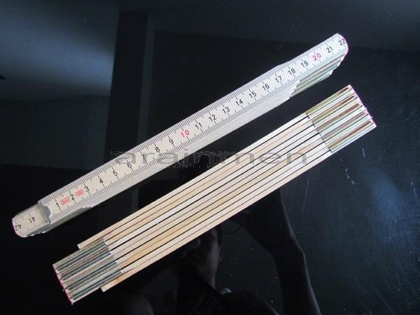 Birch folding ruler zollstock pocket ruler measure ruler