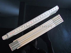 Birch folding ruler zollstock pocket ruler measure ruler