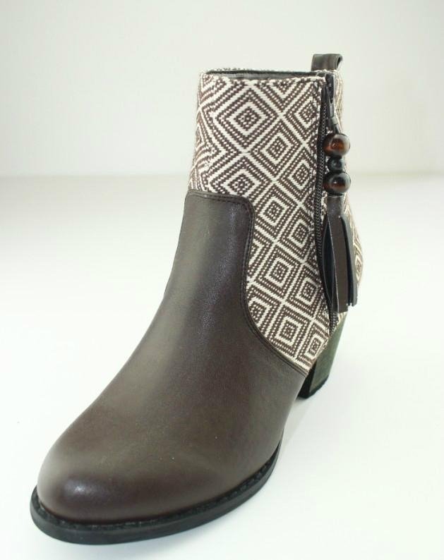 HEB0701 iatlian roman boots leather sole women boots  