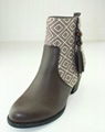 HEB0701 iatlian roman boots leather sole