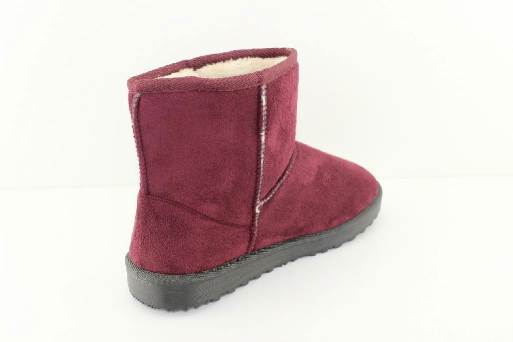 The cute lovely suede girls snow flat boots -HESK13043 - HUAEN (China ...