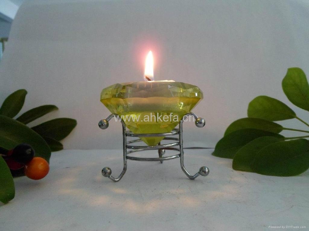 glass candle holder 3
