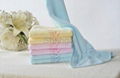 Plain Weave Cotton Face Towel 33*73cm 3