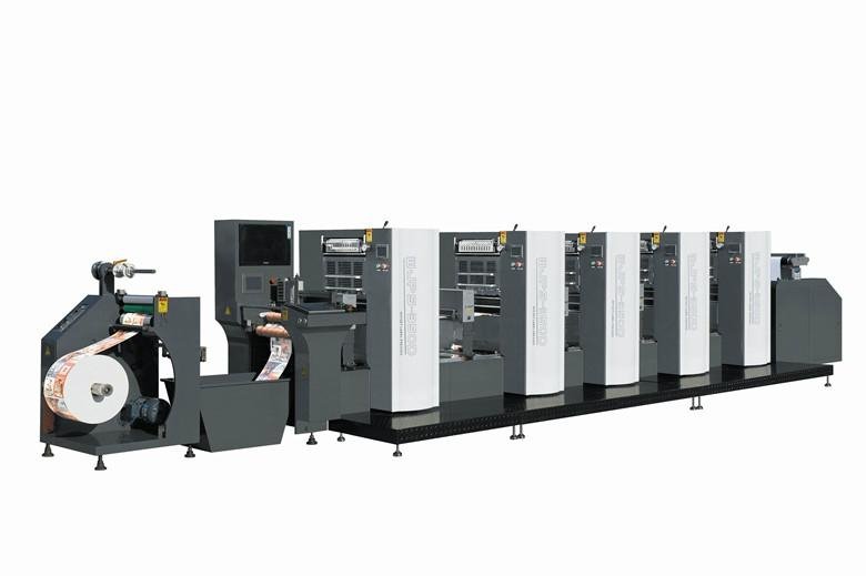 Shaftless Offset Intermittent Rotary Label Printing Machine 3