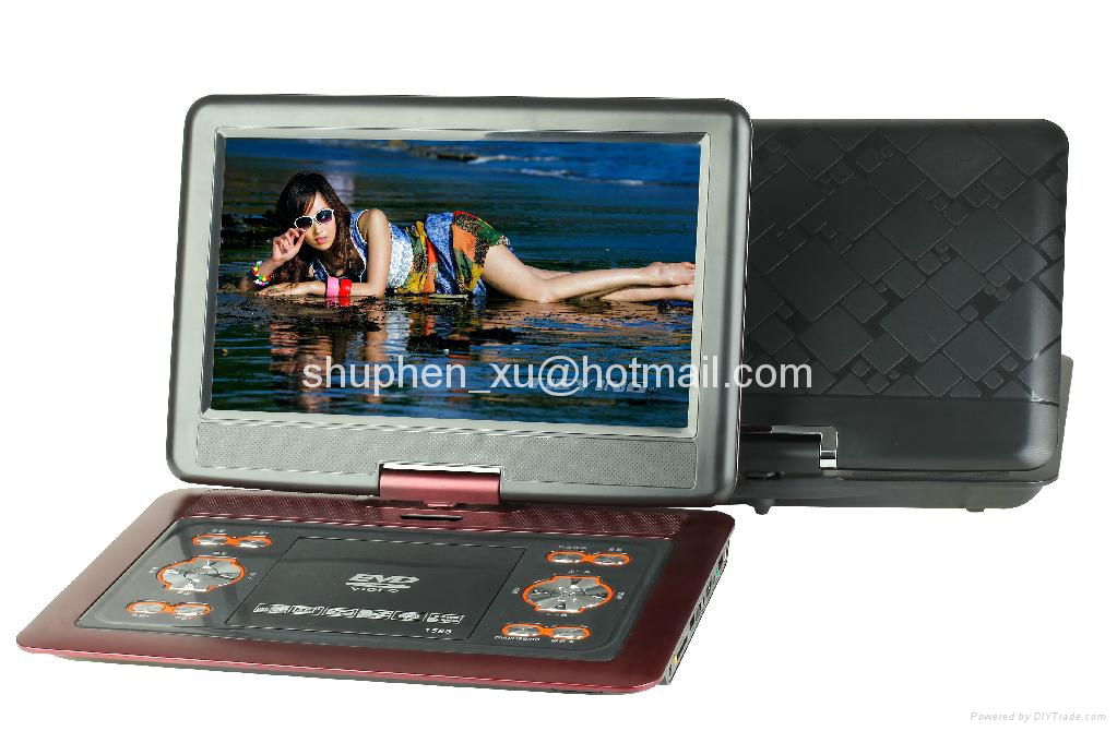 15 inch portable multimedia player with tv tuner and games