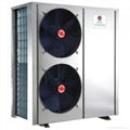 Air source evi heat pump 10kw for hot water and heating in cold area   1