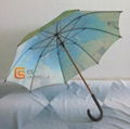 23'' x 8K Map cover straight umbrella