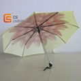 Sunflower cover automatic umbrella