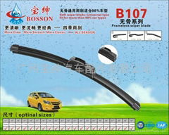 Frameless wiper blade 