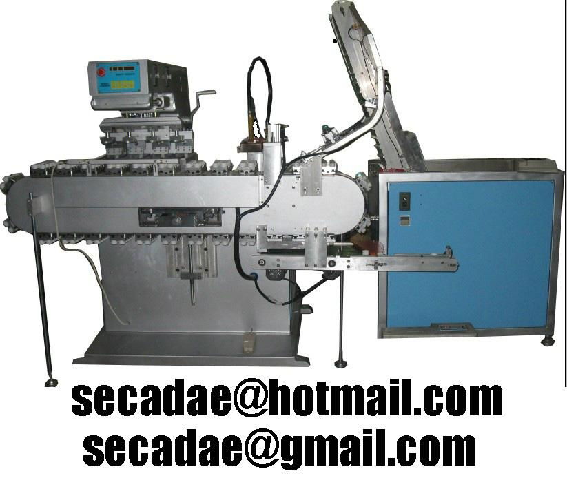 Full-automatic bottle cap pad printing machine 