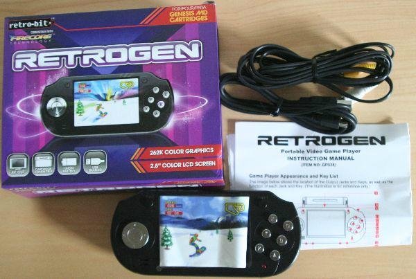  Sega Genesis Retrogen Handheld Game