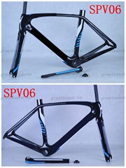 2013 RFM105 SPV06 MATTE FULL Carbon Road Bicycle Frame di2 &mechanical Group