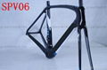 2013 RFM105 SPV06 MATTE FULL Carbon Road Bicycle Frame di2 &mechanical Group 3