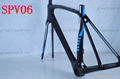 2013 RFM105 SPV06 MATTE FULL Carbon Road Bicycle Frame di2 &mechanical Group 4