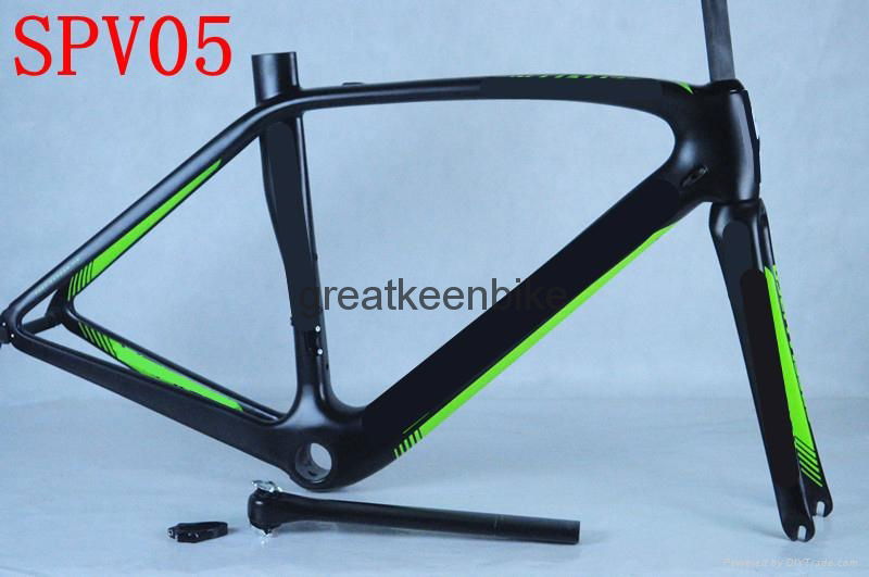 2013 RFM105 SPV05 MATTE FULL Carbon Road Bicycle Frame di2 &mechanical Group