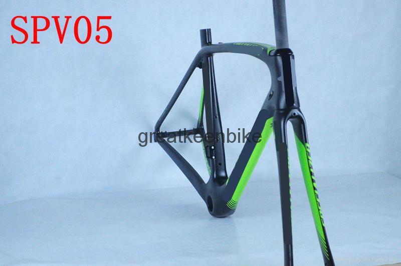 2013 RFM105 SPV05 MATTE FULL Carbon Road Bicycle Frame di2 &mechanical Group 3