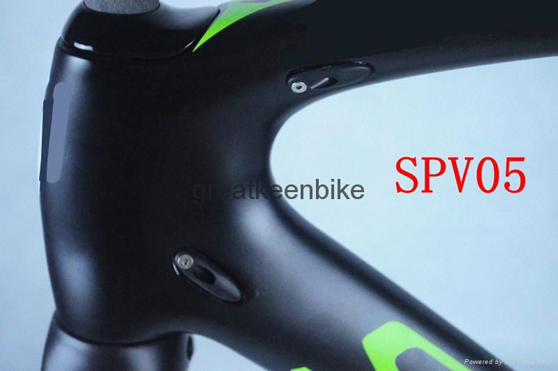 2013 RFM105 SPV05 MATTE FULL Carbon Road Bicycle Frame di2 &mechanical Group 5