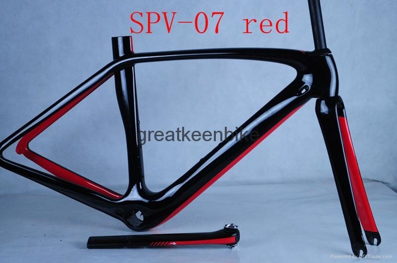 2013 RFM105 SPV07 MATTE FULL Carbon Road Bicycle Frame di2 &mechanical Group bic 2