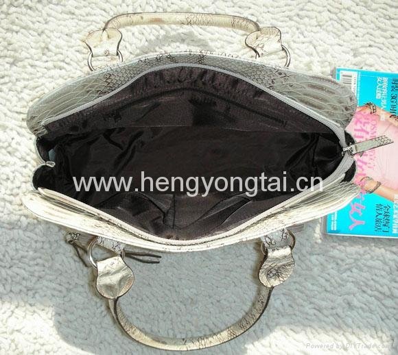  Fashion PU leather handbag women bags 5