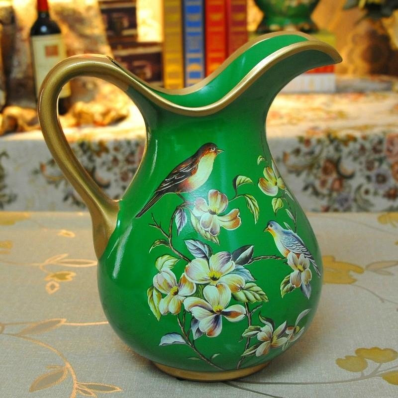 高温陶瓷花瓶摆件