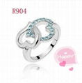 fashion brand stainless steel rings, 1