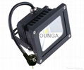 10W Black LED Floodlights 85-265V IP65