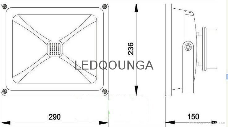 50W LED Flood Lighting IP65 4