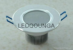 3 Inch 3W LED Recessed Down Light