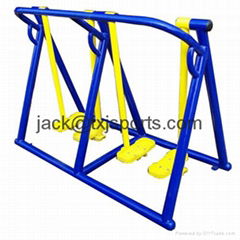 Hot-gavalized outdoor fitness equipments