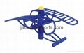 Hot-gavalized outdoor fitness equipments 4