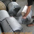 High quality galvanized steel wire strand 2