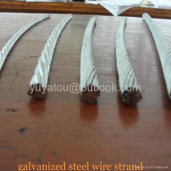 High quality galvanized steel wire strand 3