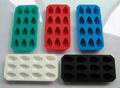 Series Quality FDA LFGB approved food degree Silicone Ice Cube Tray 