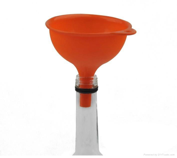 Kitchen utensil tool general silicone funnel 