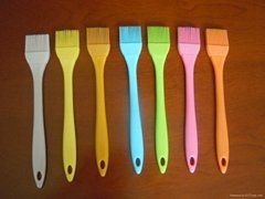 barbecue set PP handle small size silicone brush 