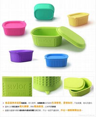 Food grade silicone lunch box 